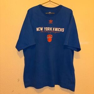 adidas New York Knicks This History Of Champions Double sided T-shirt size 2XL